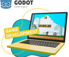 Godot.  Основа создания легендарных игр - КИБЕРшкола программирования для детей, компьютерные курсы для школьников, начинающих и подростков - KIBERone г. Зеленоградск
