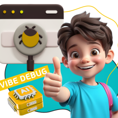 Тестирование & Vibe Debug. Охотники за багами - КИБЕРшкола программирования для детей, компьютерные курсы для школьников, начинающих и подростков - KIBERone г. Зеленоградск