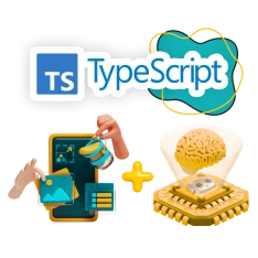 TypeScript + AI: создаём умные веб-приложения - КИБЕРшкола программирования для детей, компьютерные курсы для школьников, начинающих и подростков - KIBERone г. Зеленоградск