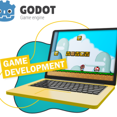 Godot.  Основа создания легендарных игр - КИБЕРшкола программирования для детей, компьютерные курсы для школьников, начинающих и подростков - KIBERone г. Зеленоградск