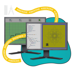 Исполнители чертежник и черепашка - КИБЕРшкола программирования для детей, компьютерные курсы для школьников, начинающих и подростков - KIBERone г. Зеленоградск