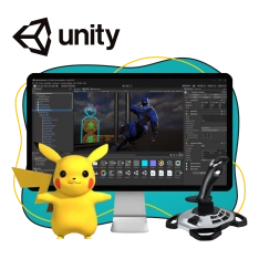 Мир игр на Unity 2D на популярном движке + AI-помощники - КИБЕРшкола программирования для детей, компьютерные курсы для школьников, начинающих и подростков - KIBERone г. Зеленоградск
