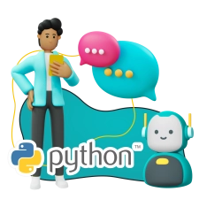Умный чат-бот на Python на Telegram - КИБЕРшкола программирования для детей, компьютерные курсы для школьников, начинающих и подростков - KIBERone г. Зеленоградск