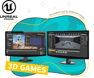 Unreal Engine 4. Игровой движок - Школа программирования для детей, компьютерные курсы для школьников, начинающих и подростков - KIBERone г. Зеленоградск