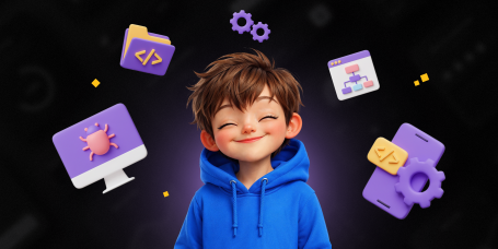 Идеальный сайт с нуля: код, дизайн и AI-помощник - КИБЕРшкола программирования для детей, компьютерные курсы для школьников, начинающих и подростков - KIBERone г. Зеленоградск